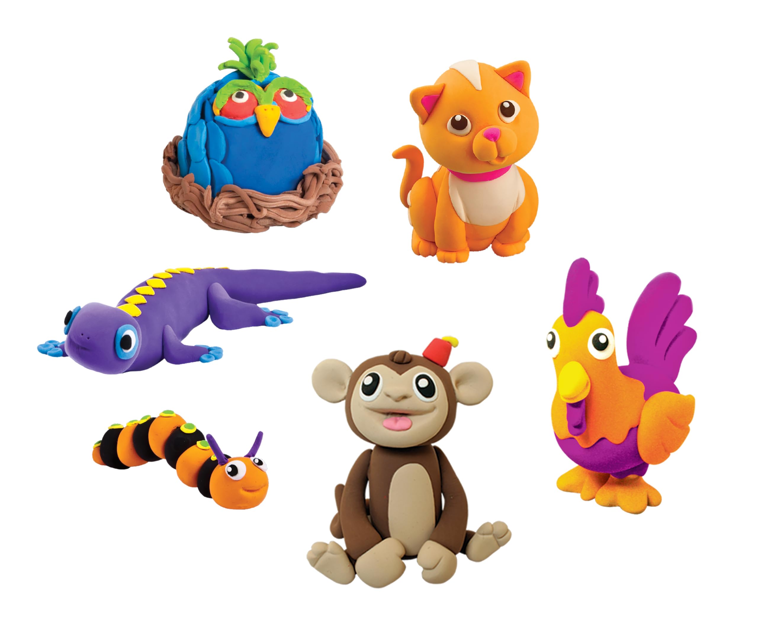 Amazon.com: Cra-Z-Art Softee Dough Bulk 10 Pack of Modeling